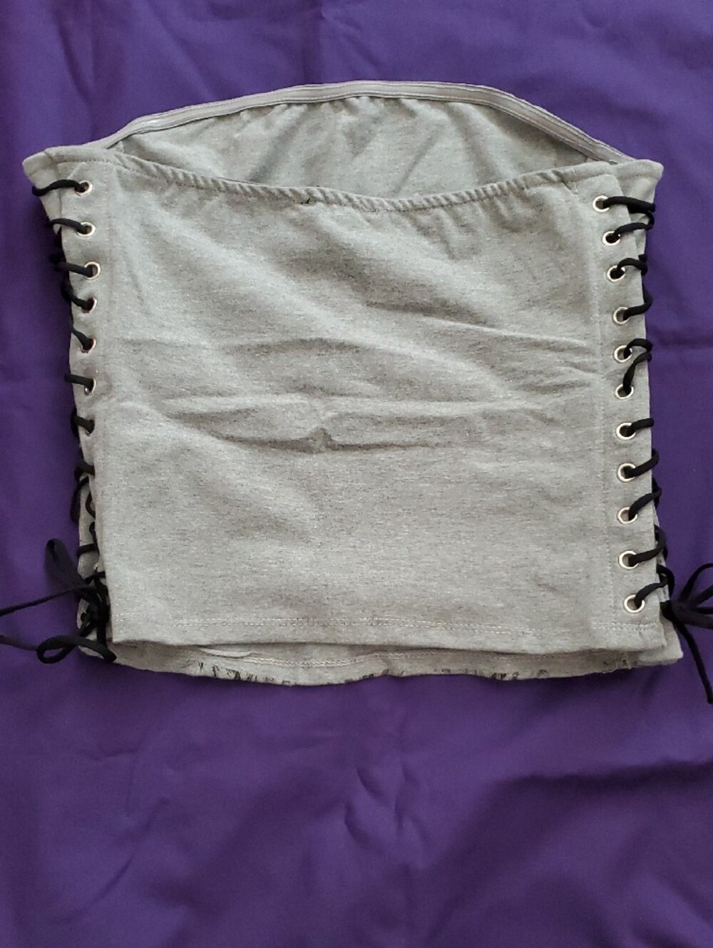 *NWT* Hot Topic Filigree Cross Girls Tube Top - Picture 11 of 16